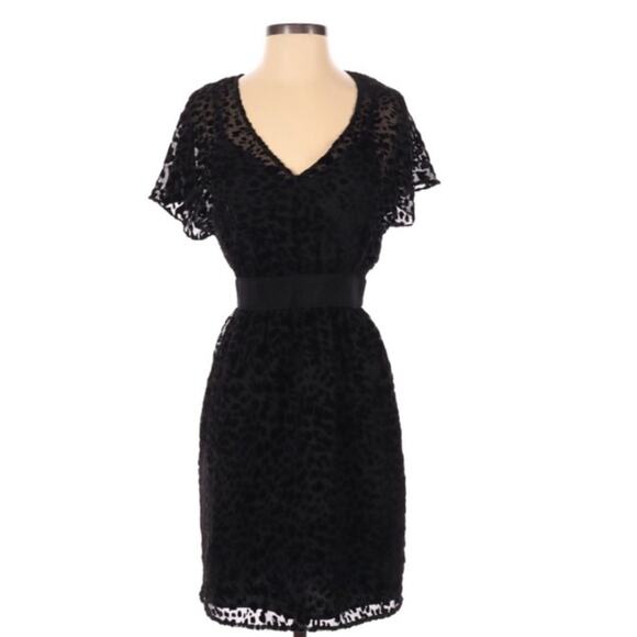 Frock By Tracy Reese Ashley Black Cheetah Dress - Picture 1 of 6